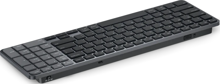 Dell Pro 7 Rechargeable Compact Wireless Keyboard, grau, USB/Bluetooth, DE