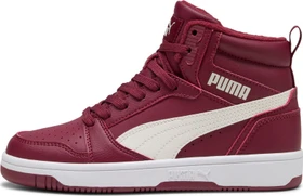 Puma Rebound V6 Mid team regal red/warm white/puma white (Junior)