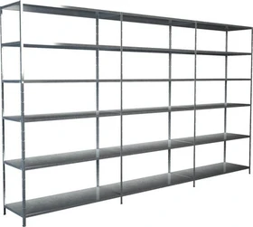 Schulte Lagertechnik PowerMAX Schwerlastregal 320x230x50cm verzinkt