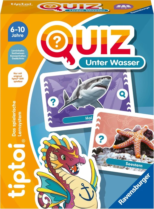 Ravensburger tiptoi Spiel: Quiz Unter Wasser