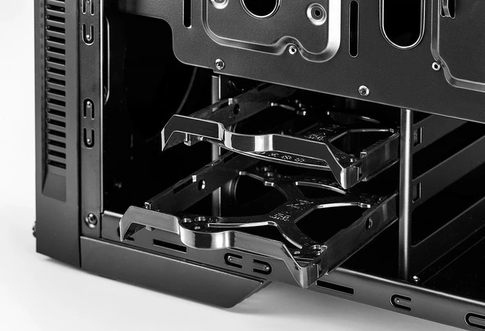 Inter-Tech X-908 Infini2, schwarz, Glasfenster