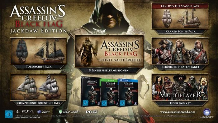 Assassin's Creed IV - Black Flag - Jackdaw Edition (Xbox One/SX)