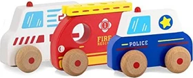 Jamara Kidiwood Steckspiel Einsatzfahrzeuge