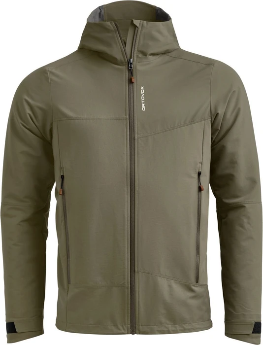 Ortovox Seceda Softshell Funktionsjacke dark wild herbs (Herren)