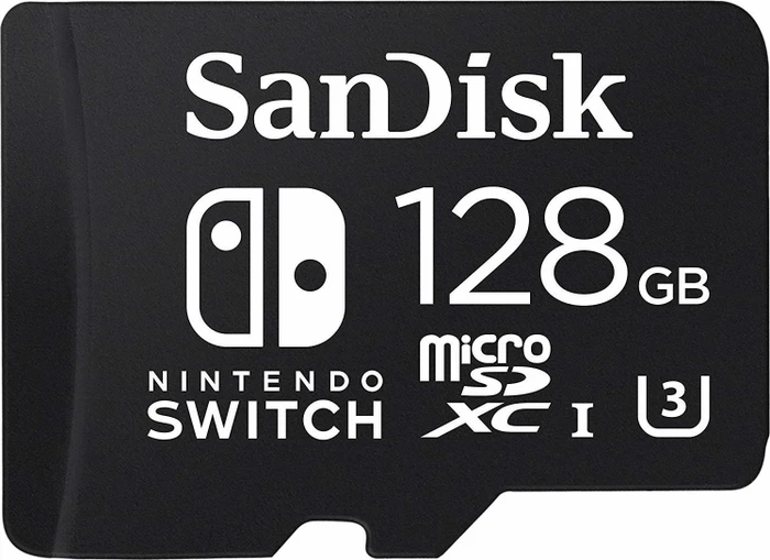 SanDisk Nintendo Switch R100/W90 128GB, UHS-I U3, Class 10