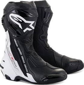 Alpinestars Supertech R Vented Motorradstiefel schwarz