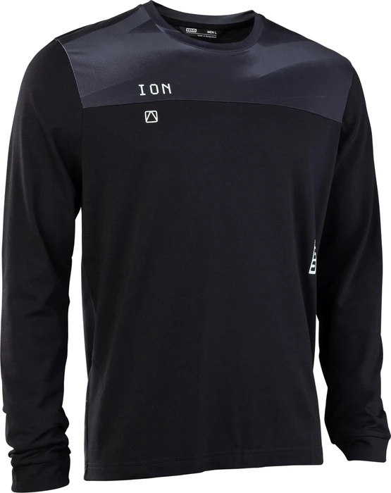 ION Traze AMP Trikot langarm schwarz (Herren)