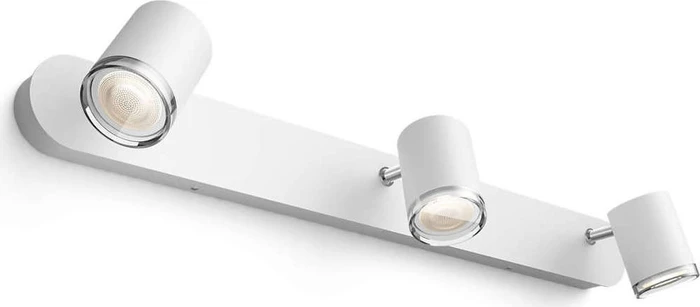 Philips Hue White Ambiance Adore Spot 3-flammig weiß