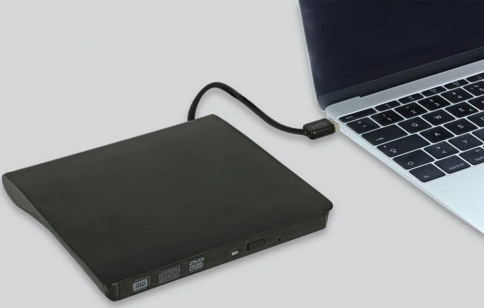 DeLOCK externes 5.25"-Gehäuse für Ultra Slim SATA Laufwerke, 9.5mm
