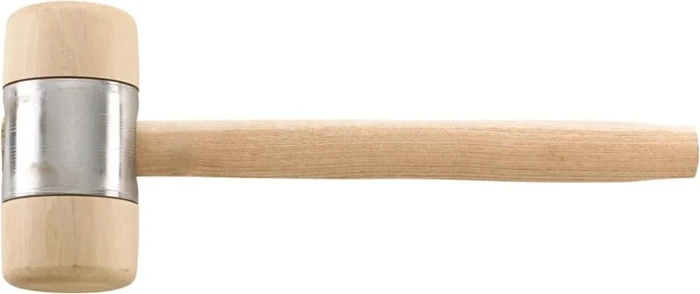 Fortis Holzhammer mit Metallmantel, 32cm