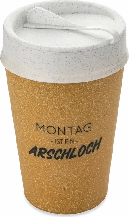 koziol Iso To Go Isolierbecher 400ml montag ist ...
