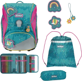Scout Alpha DIN Happy Confetti Schultaschen-Set, 4-tlg.