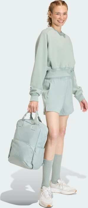 adidas Weiches Lux Loose Sweatshirt wonder sage (Damen)
