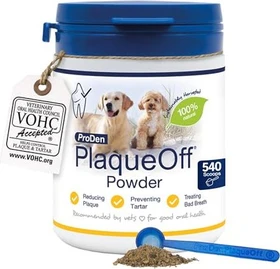 ProDen PlaqueOff, Pulver für Hunde, 180g