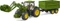Bruder Profi-Serie John Deere 7R 350 mit Frontlader und Tandemachstransportanhänger Vorschaubild