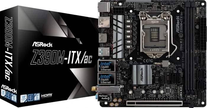 ASRock Z390M-ITX/ac (Intel 1151 v2)