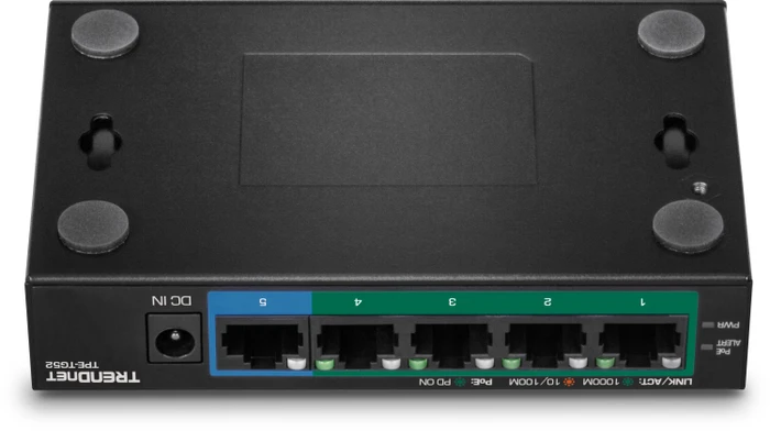 TRENDnet TPE-TG Desktop Gigabit Switch, 5x RJ-45, 32W PoE+