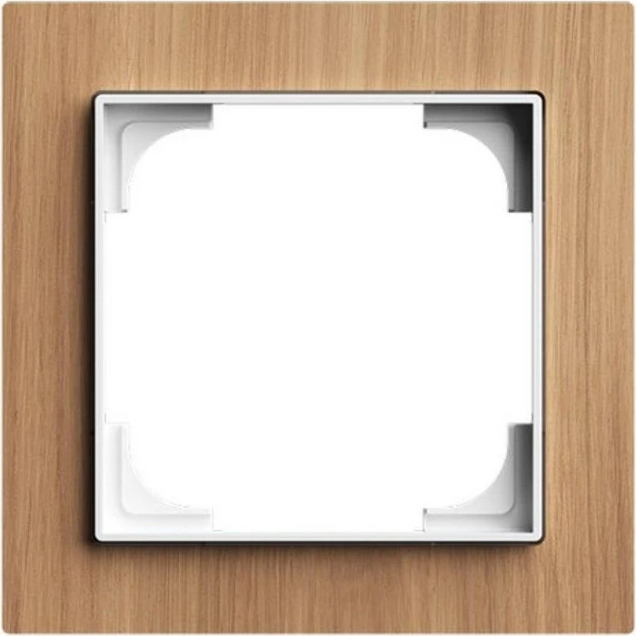 Busch-Jaeger Busch-art linear Abdeckrahmen 1-fach, Holz Eiche
