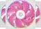 ID-Cooling AF-127-ARGB-Pink Trio, rosa, 120mm, 3er-Pack Vorschaubild