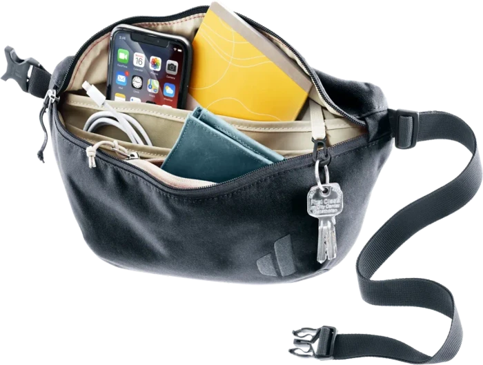 Deuter Avengo Organizer Bauchtasche schwarz