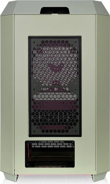 Thermaltake The Tower 300 Matcha Plum, grün, Glasfenster