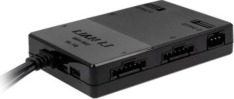 Lian Li Uni Hub SLV2 L-Connect 3 Controller, Licht- und Lüftersteuerung, schwarz