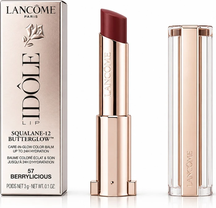 Lancôme Idôle Lip Balm Squalane-12 Butterglow 57 berrylicious, 3g