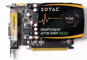 Zotac GeForce GTS 450 ECO, 1GB DDR3, DVI, HDMI, DP