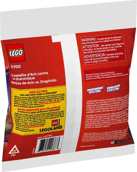 LEGO Ninjago - Arins Duell mit dem Drachenmenschen