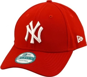 New Era 9FORTY New York Yankees Essential Kappe rot