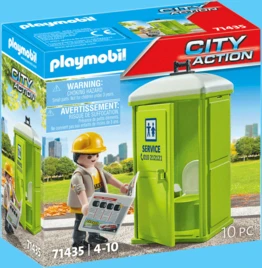 playmobil City Action Mobile Toilette