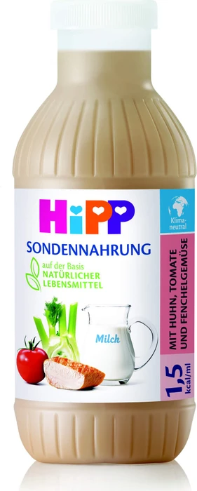 Hipp Sondennahrung hochkalorisch Huhn, Tomate & Fenchelgemüse, 500ml
