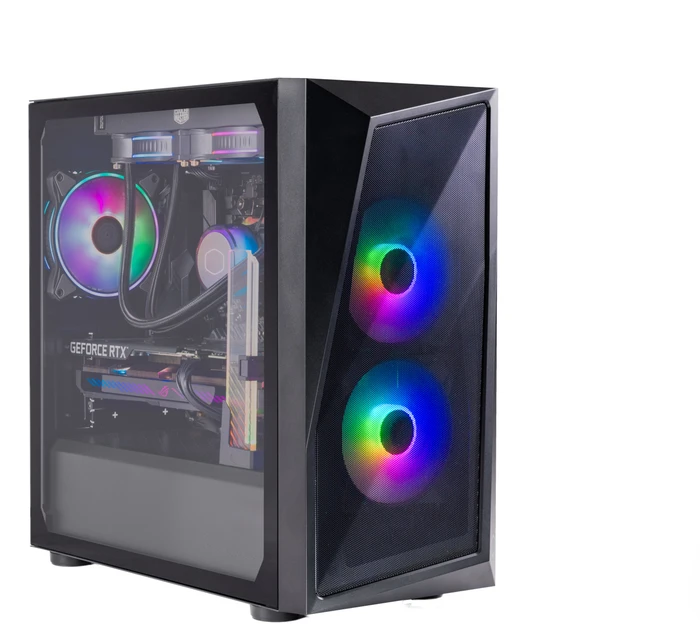 Cooler Master CMP 320, schwarz, Glasfenster