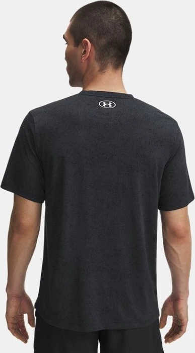 Under Armour Tech Funktionsshirt kurzarm schwarz/weiß (Herren)