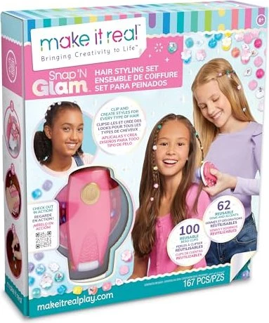 Make It Real Snap n Glam Haarstyling Set