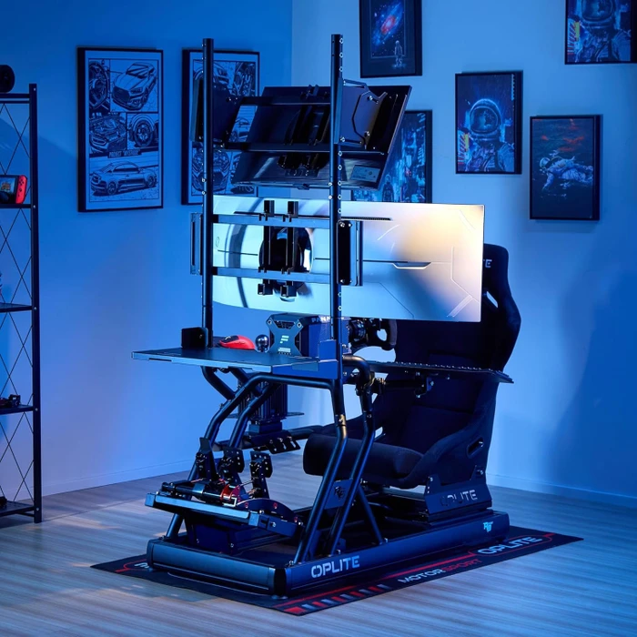 Oplite R8 Single Monitor Mount, schwarz