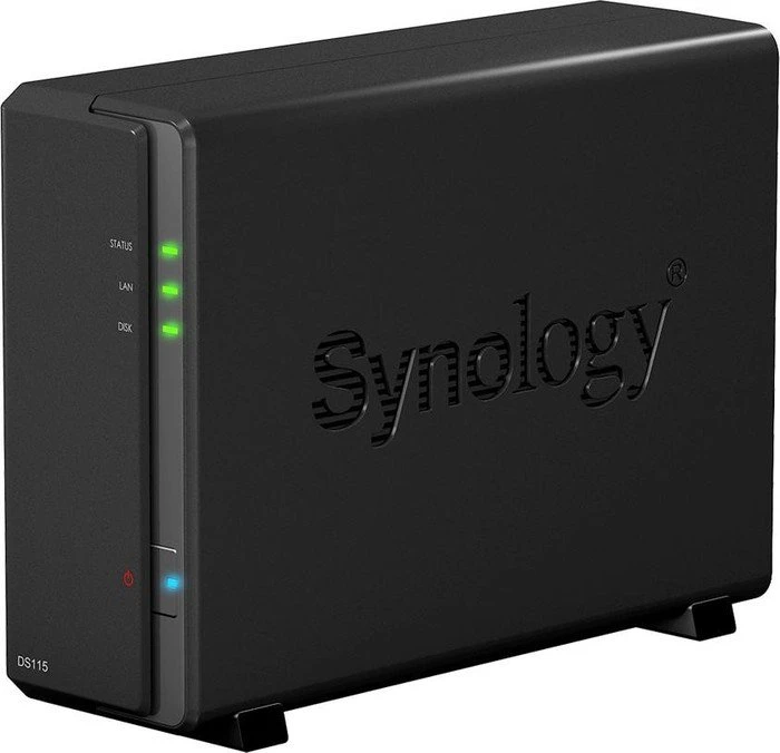 Synology DiskStation DS115, 512MB RAM, 1x RJ-45 1000Base-T, 1x USB-A 3.0