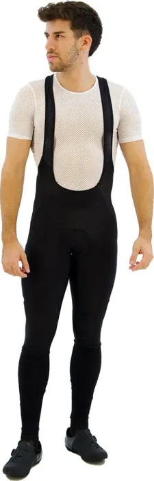 Castelli Velocissimo 5 Bibtight Fahrradhose lang black/electric lime reflex (Herren)
