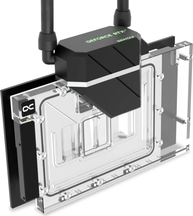 Alphacool Eiswolf 2 AiO 360mm RTX 4080 Strix mit Backplate
