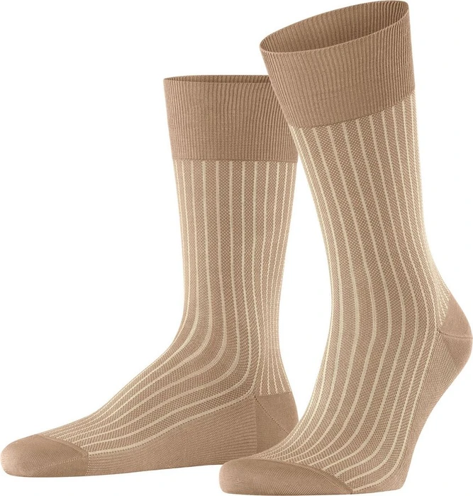 Falke Oxford Stripe Socken camel (Herren)