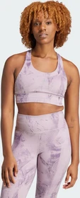 adidas Run Pocket AOP Iteration Medium-Support Sport-BH preloved fig/ash purple (Damen)