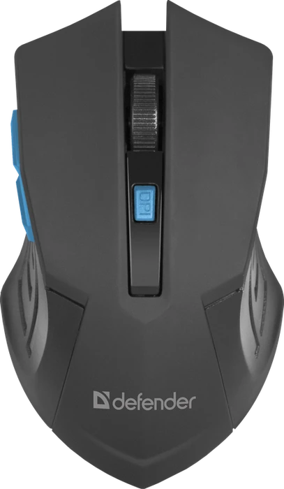 Defender Accura MM-275 Wireless Optical Mouse schwarz/blau, USB