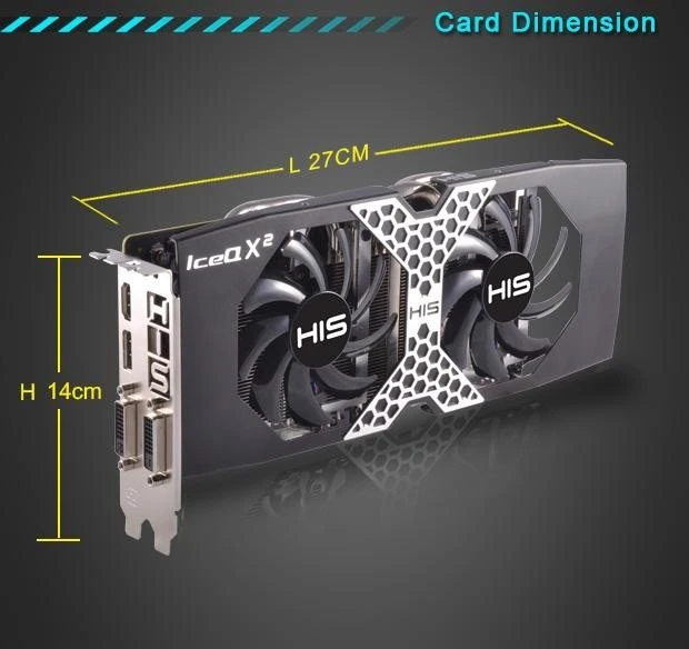 HIS Radeon R9 380X IceQ X² OC, 4GB GDDR5, 2x DVI, HDMI, DP