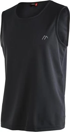 Maier Sports Peter Funktionsshirt ärmellos schwarz (Herren)
