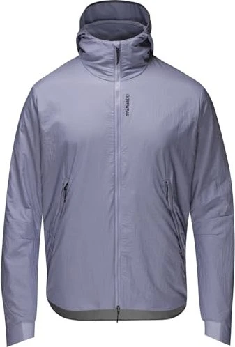 Gore Wear Concurve Windstopper Hooded Laufjacke amethyst grey (Herren)