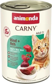 animonda Carny Adult Rind und Reh mit Preiselbeeren, 2.40kg (6x 400g)