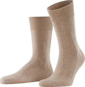 Falke Lhasa Rib Socken nutmeg mel (Herren)
