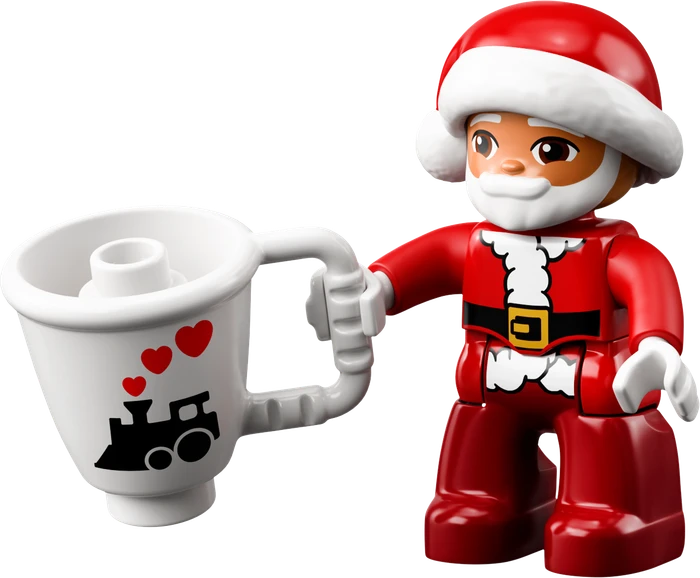 LEGO DUPLO - Lebkuchenhaus mit Weihnachtsmann