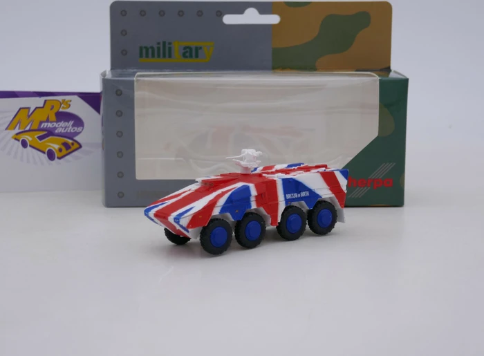 Herpa GTK Boxer British Army Vorführfahrzeug