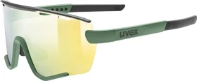 UVEX sportstyle 236 Set moss green-black matt/mirror yellow